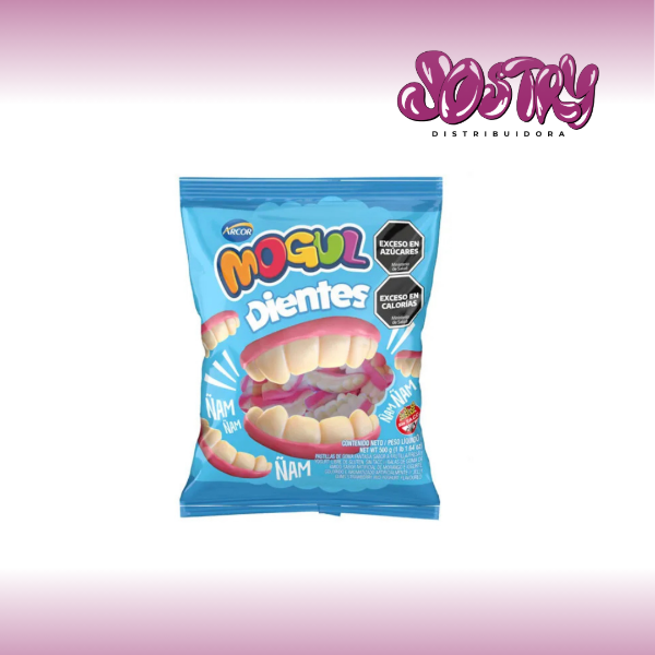 Producto - GOMITA DIENTES MOGUL X500gr