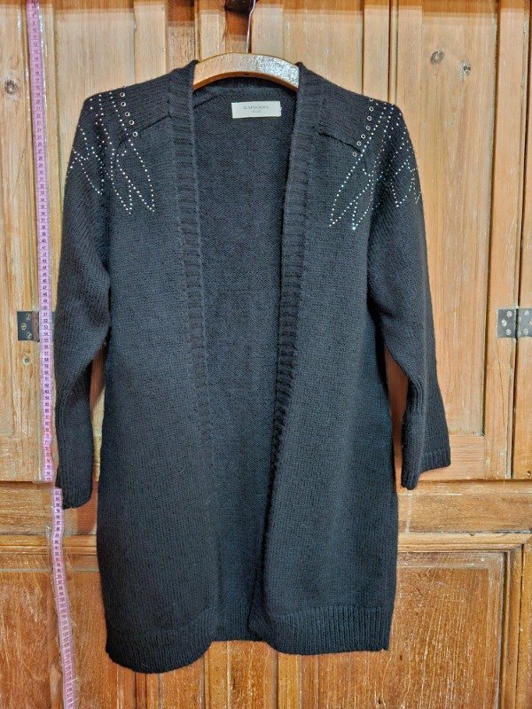 Producto - Saco Rapsodia Negro Lana t.s