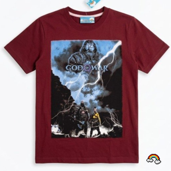 Remera manga corta infantil God of War