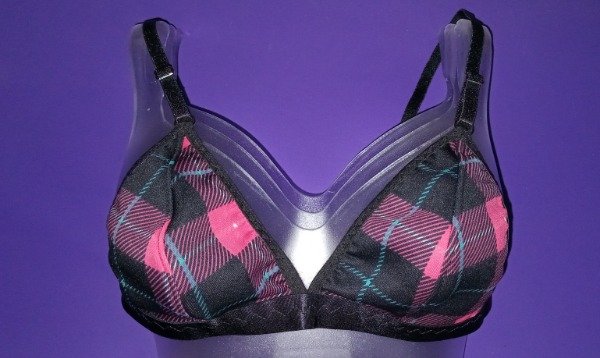 Producto - Talle 90 Corpiño triángulo escoces magenta