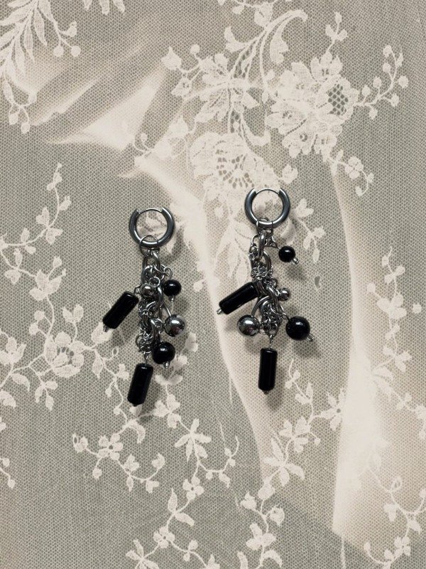 Producto - Aros Campanita Negro