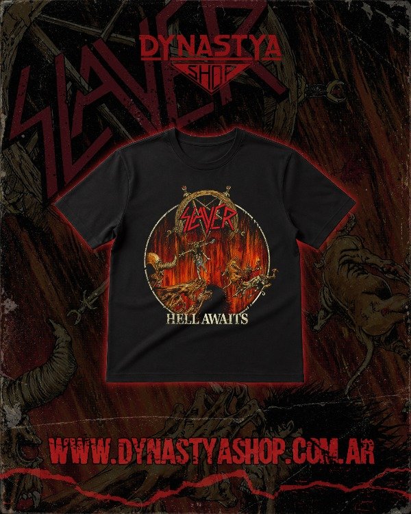 Producto - Remera - Slayer - Hell Awaits