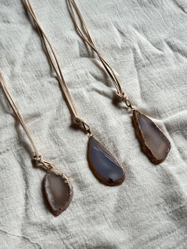 Producto - Collar Piedra Importada Natural