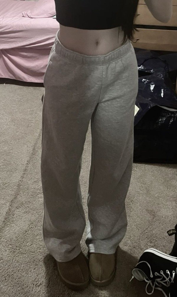 Producto - Pantalón recto friza gris