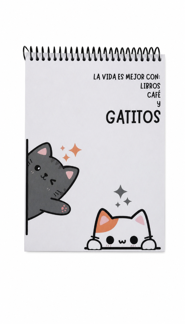 Producto - Anotador Gatitos - 0