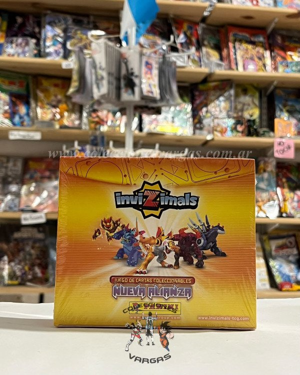 Producto - CAJA INVIZIMALS NUEVA ALIANZA X 25 SOBRES - CARTAS - 0