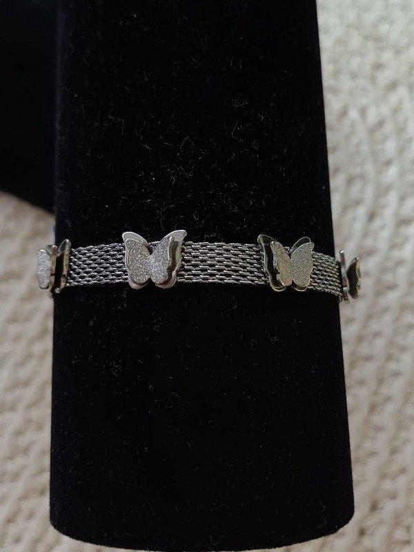 Producto - Pulsera mariposas brillo