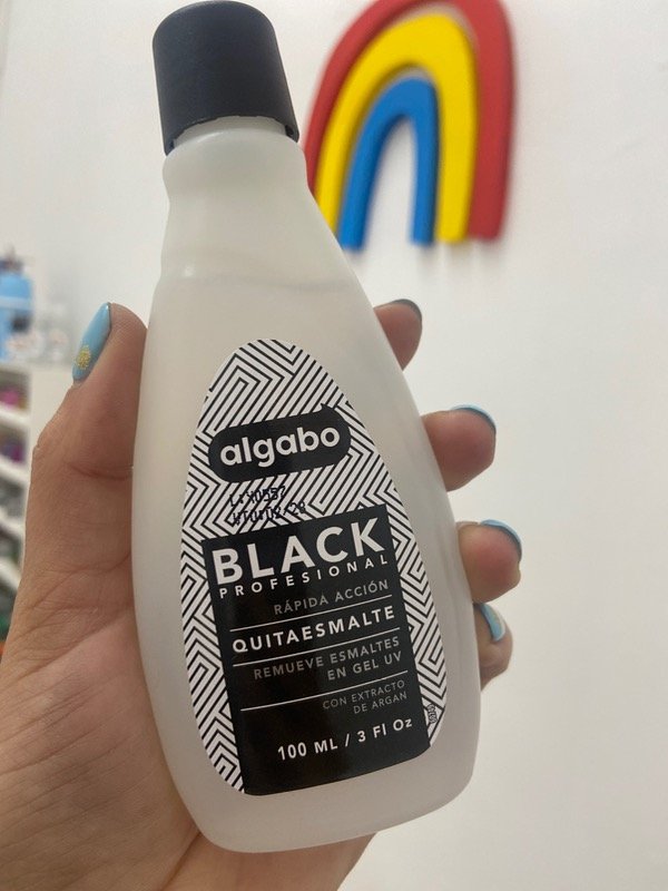 Producto - QUITAESMALTE ALGABO BLACK 100ML