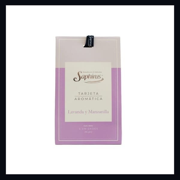 Producto - TARJETA AROMATICA LAVANDA Y MANZANILLA