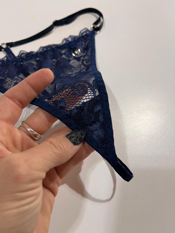 Producto - Hilo de puntilla  - Azul Noche