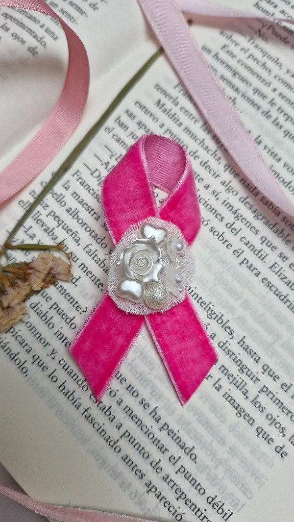 Producto - Prendedor Lazo Rosa Amistad