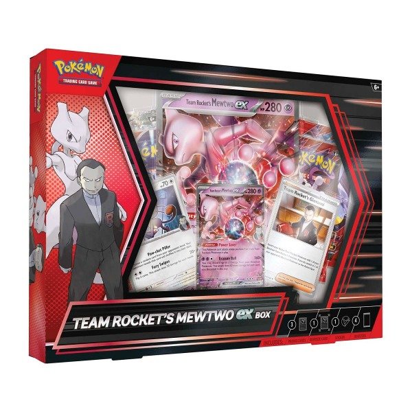 Producto - Team Rocket's Mewtwo ex Box
