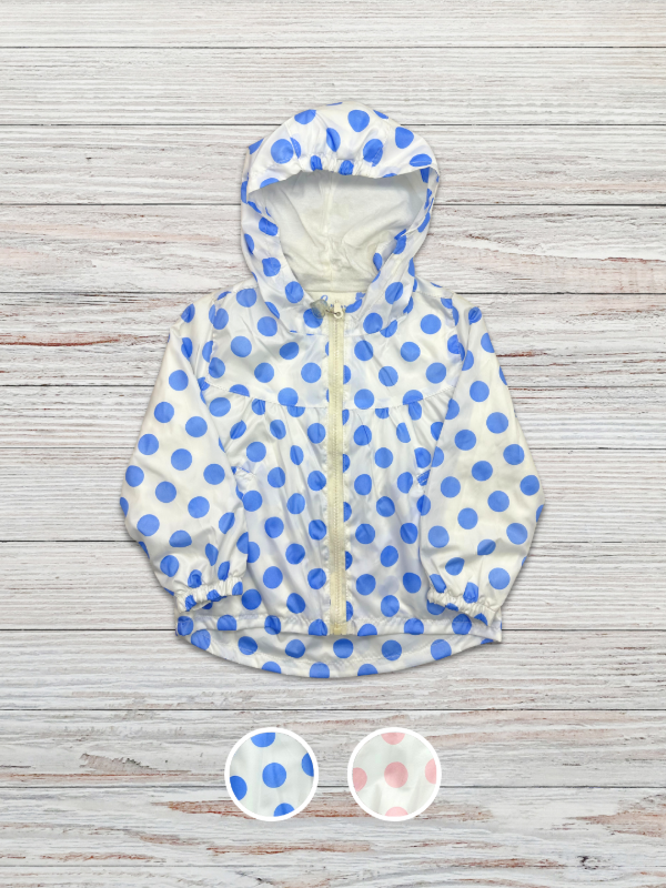 Producto - Campera Rompevientos Lunares (Talle 2)