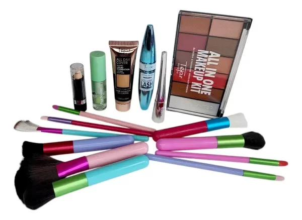 Producto - Tejar Combo Maquillaje Simple  7 unidades