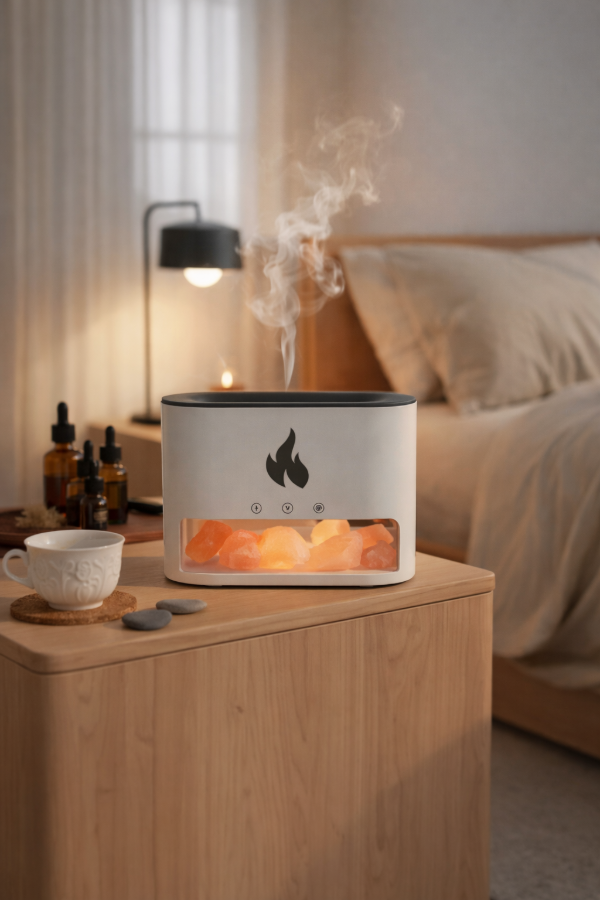 Producto - Humidificador Flame con Piedritas
