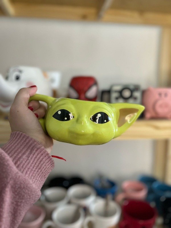 Producto - Taza 3D Yoda Starwars - 0