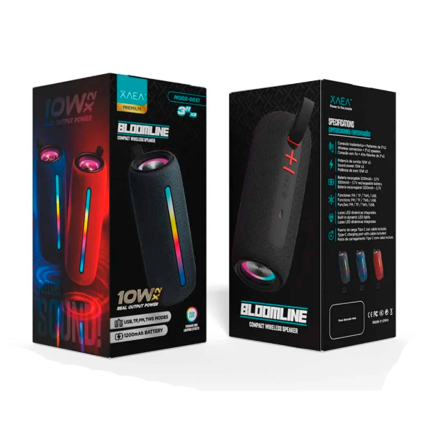 Producto - Parlante  XAEA Inalmabrico MODX-0051 - 2