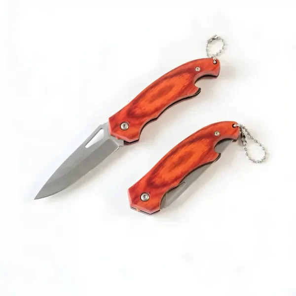 Producto - Cortapluma hoja 7cm - Color madera