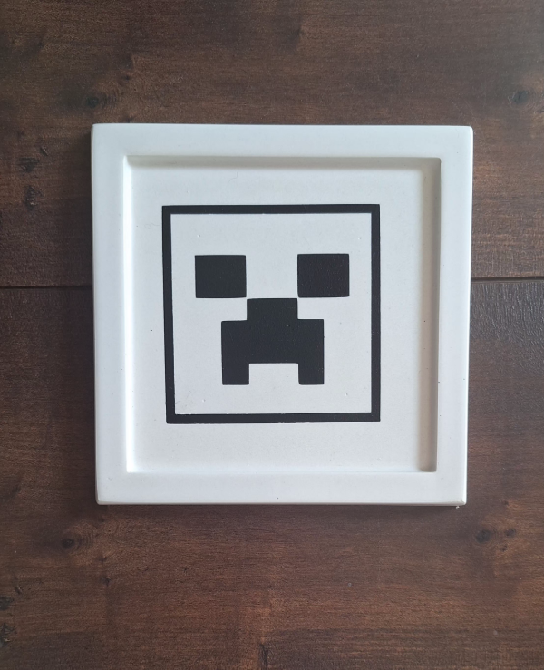 Producto - Bandeja Cuadrada Minecraft