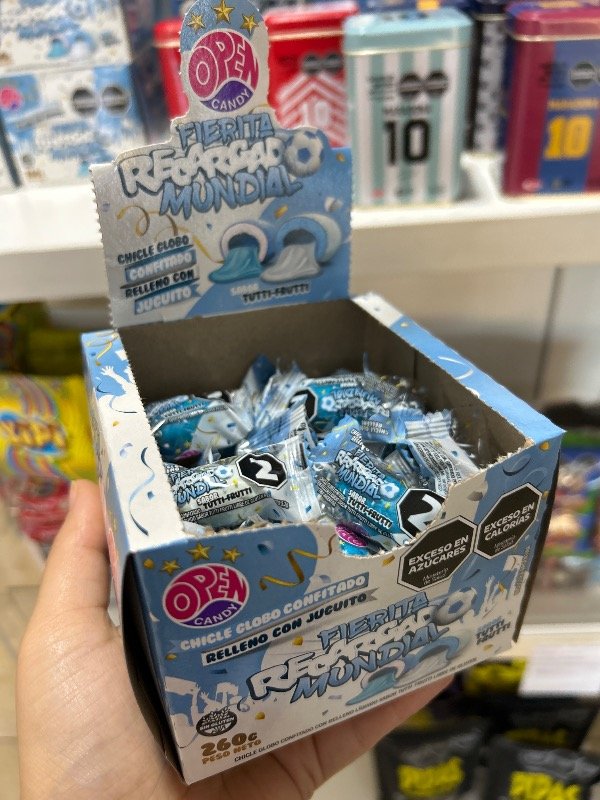 Producto - CHICLE FIERITA RECARGADO MUNDIAL X1
