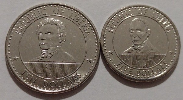 Producto - Liberia 5 y 10 dólares 2022