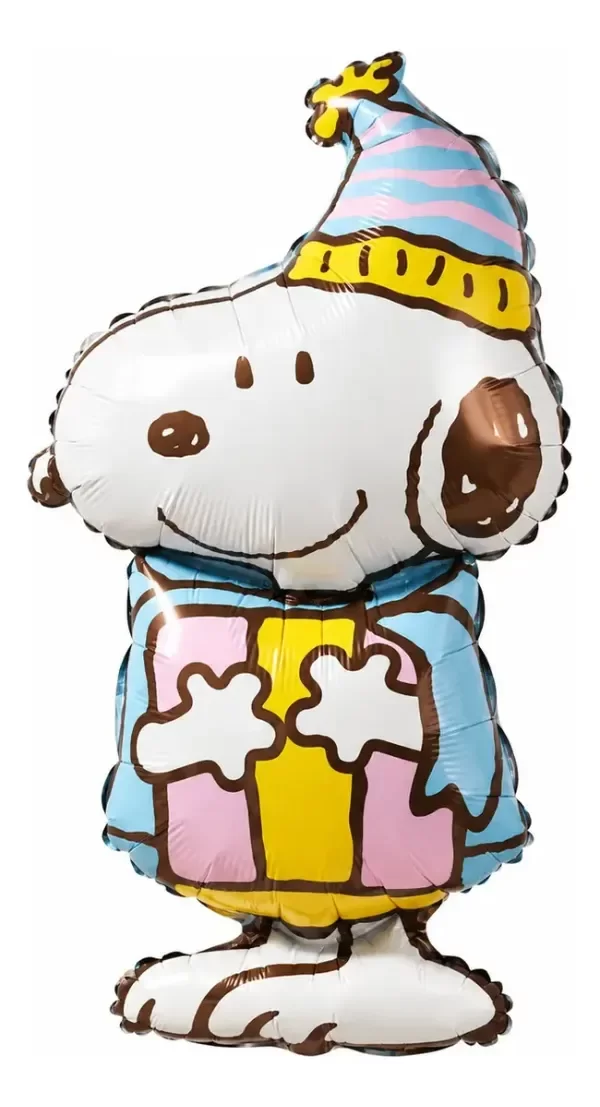 Producto - Globo Metalizado Snoopy con Base