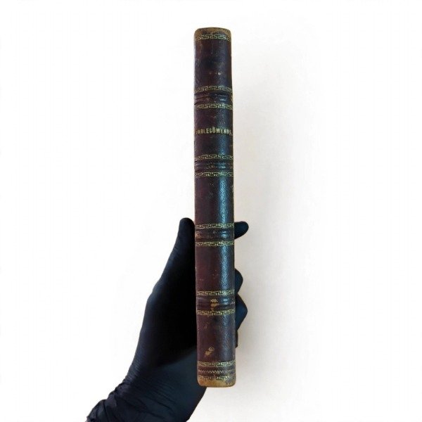 Producto - Libro Antiguo 1879-Pou y Ordinas-Prolegómenos del Derecho Natural-2da Edición - 0