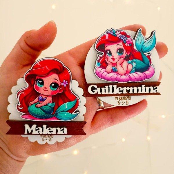 Producto - Souvenir llavero o iman personalizado - SIRENITA