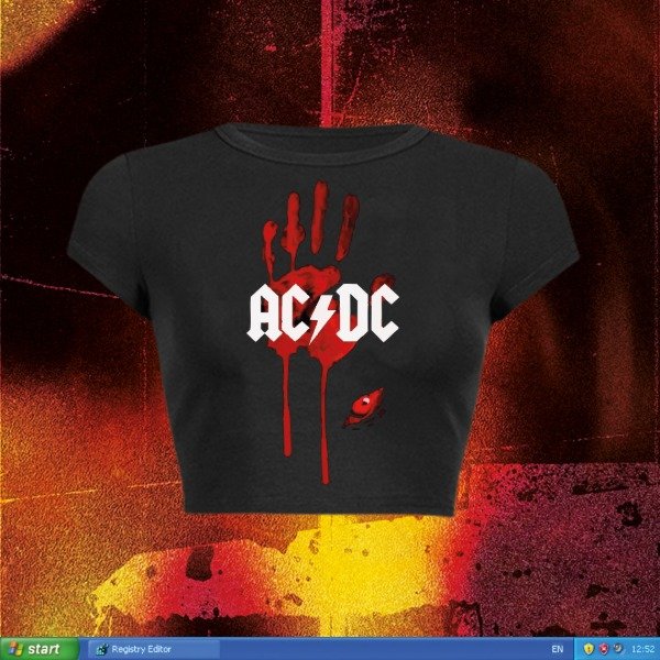 Producto - ACDC - baby tee