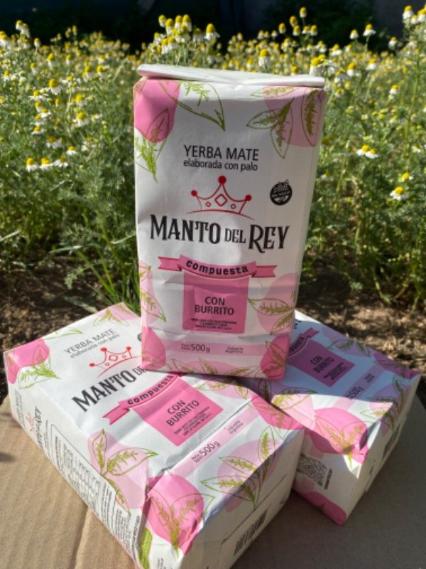 Producto - Yerba Manto del Rey con Burrito
