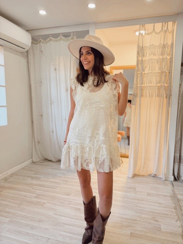 Producto - Vestido Amapola natural