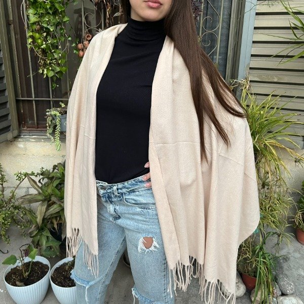 Producto - Bufandon beige