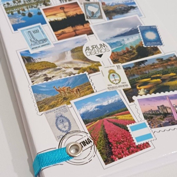 Producto - Anotador 10x15cm Postales Argentinas - 1