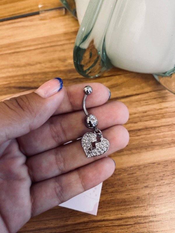 Producto - Piercing ombligo corazón