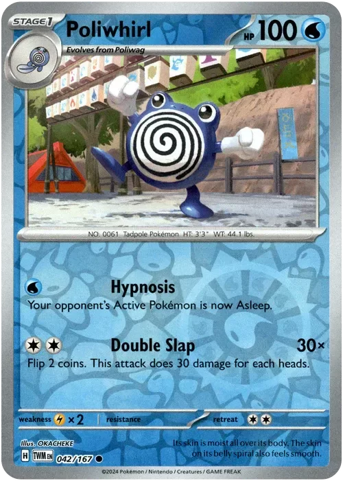 Producto - Poliwhirl - 042/167 - Twilight Masquerade - Reverse Holo