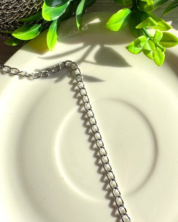 Producto - CADENA TORZADA ALARGUE NIQUEL