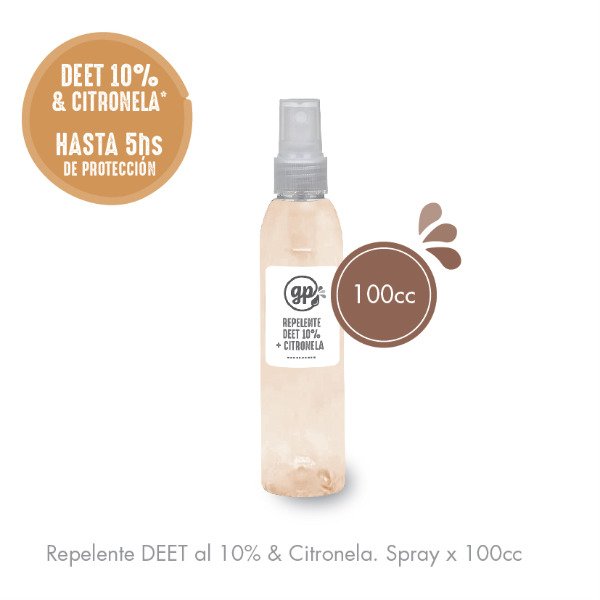 Producto - Repelente DEET al 10 con AE citronella (spray)