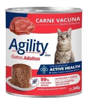 Producto - AGILITY CATS CARNE X 340 GR