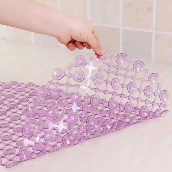Producto - ALFOMBRA PARA BAÑO ANTIDESLIZANTE PVC 64X35CM SURTIDO - 3