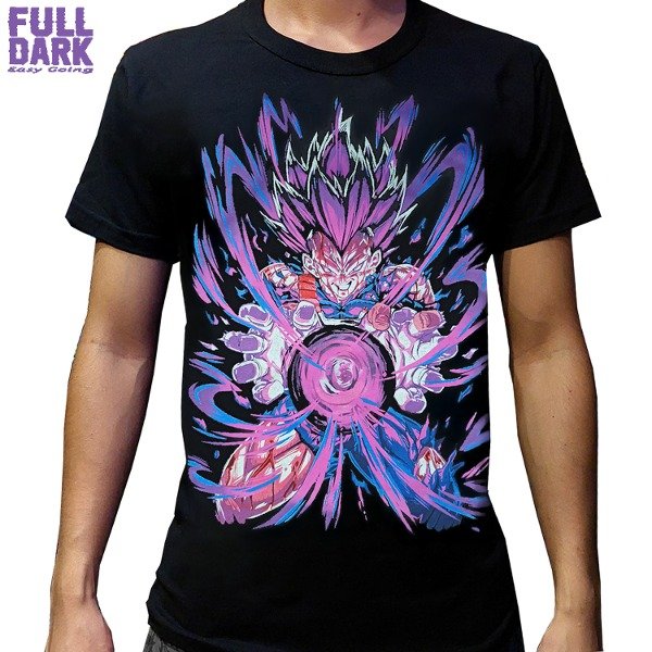 Producto - Remera Vegeta Ultra Ego - Glow in the Dark Edición Limitada