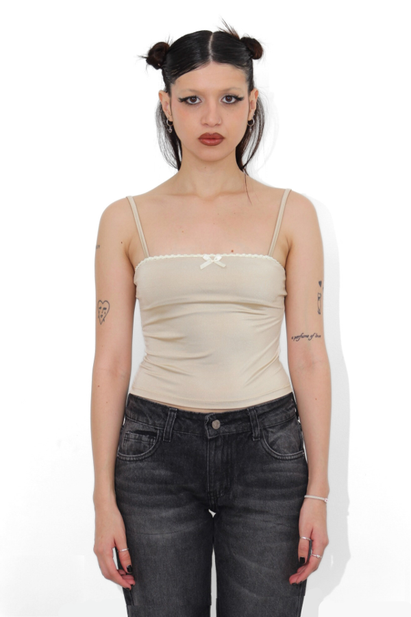 Producto - Top Sparklin Wine Beige/Beige