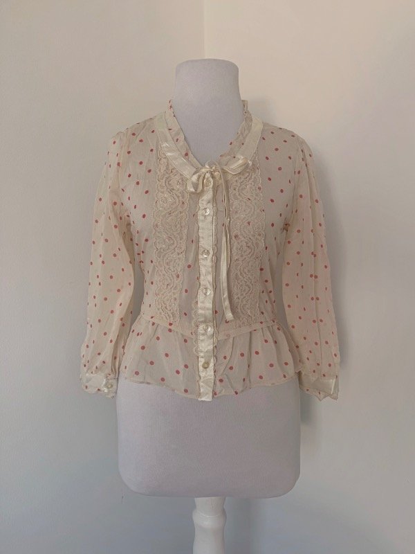 Producto - Blusa Polka Dots T. S/M - 0