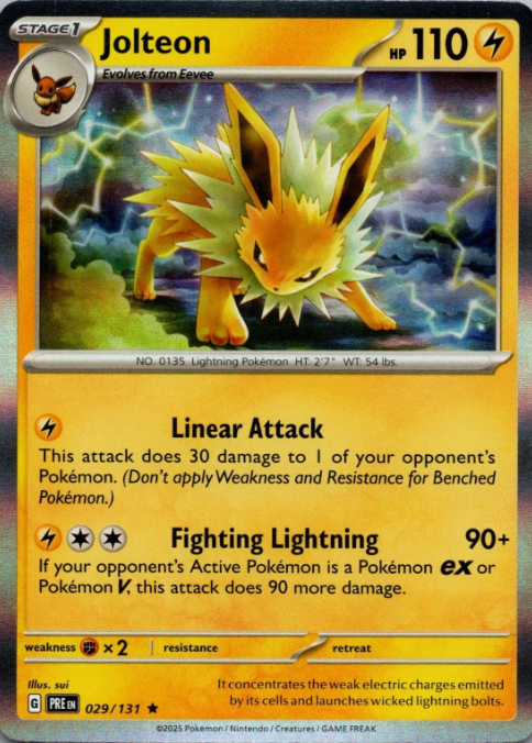 Producto - Jolteon - 029/131 - Prismatic Evolutions - Holo
