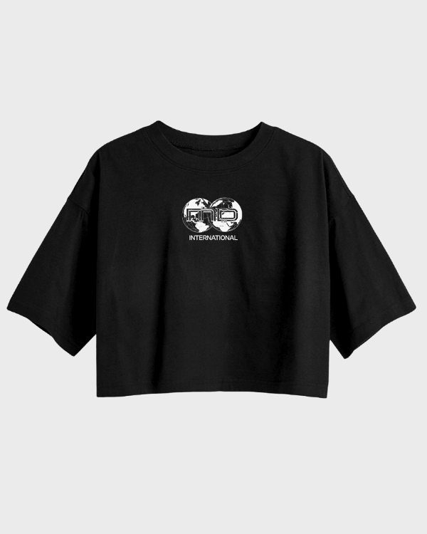 Producto - CROP BLACK TEE