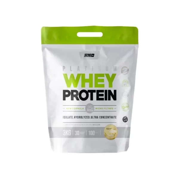 Producto - Platinum Whey Protein Star Nutrition Varios Sabores X 3kg