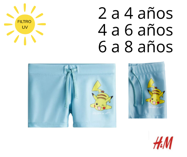 Producto - Sunga de baño PIKACHU