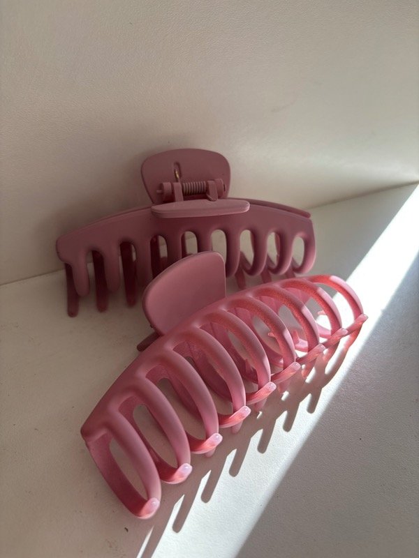 Producto - Broche grande rosa