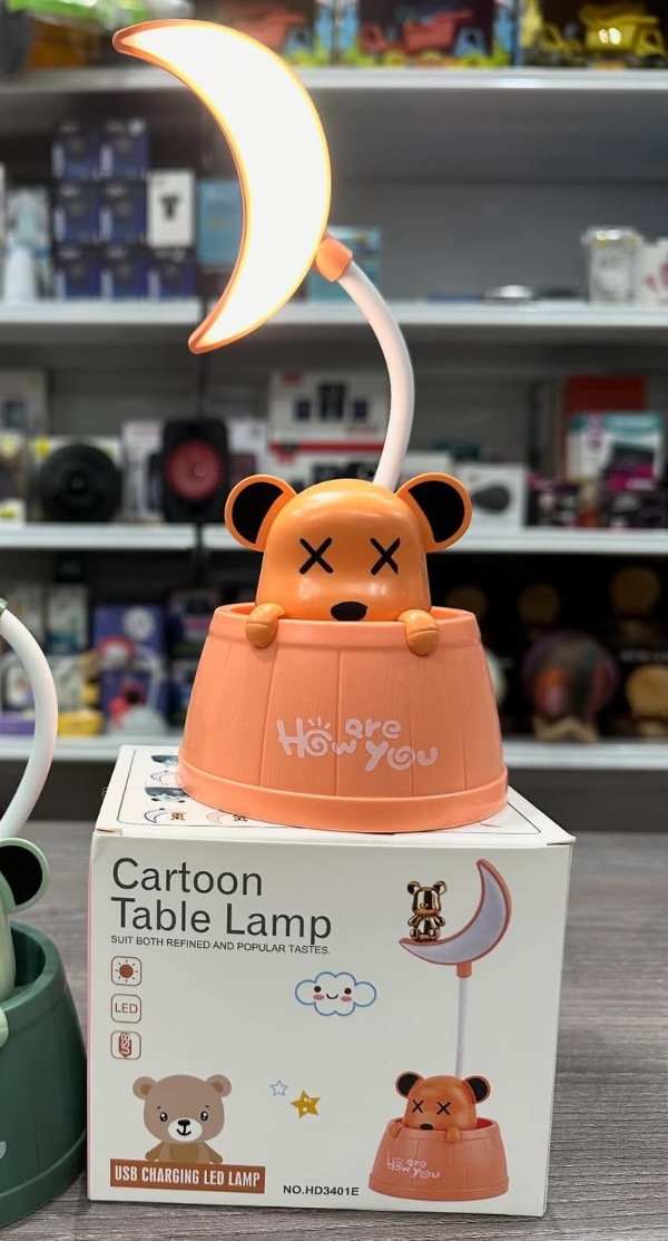 Producto - Lámpara naranja con oso