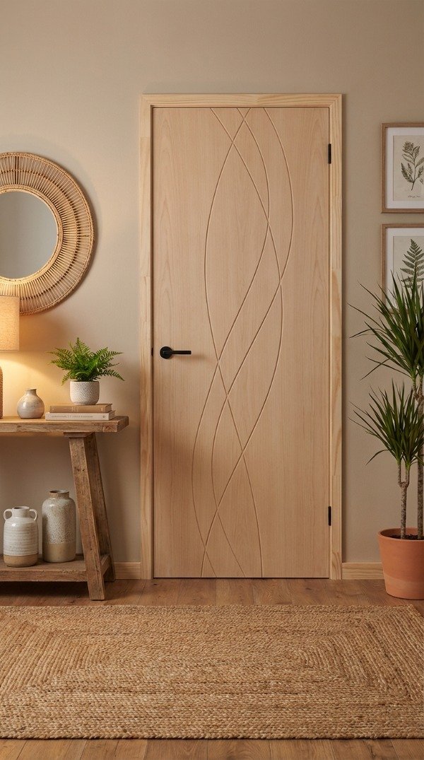 Producto - 70x200x10  Hoja Mdf - Marco Madera