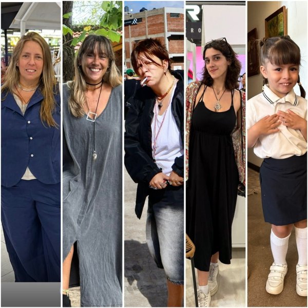 El equipo Make a Wish: Barby, Ro, Belu, Berni y Mili